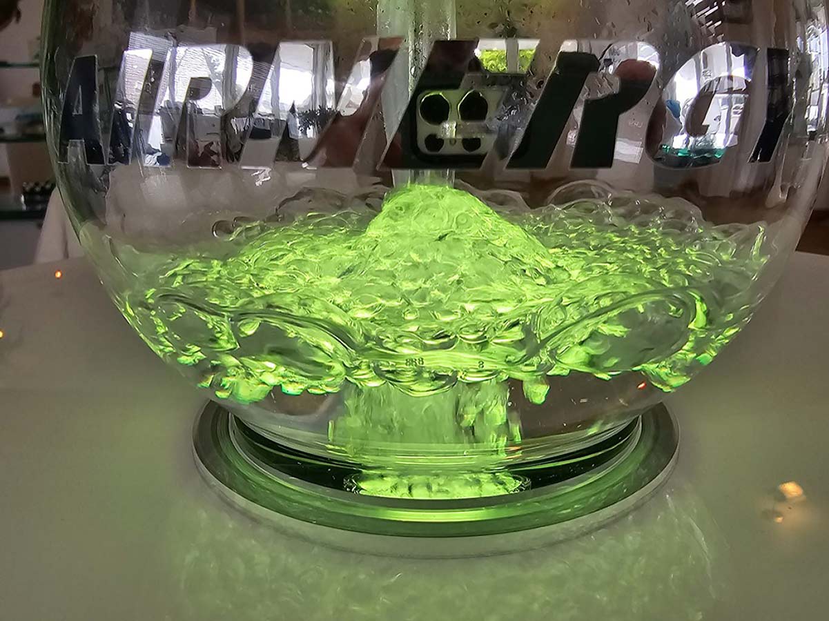 Ambientelicht hellgrün einstellbar