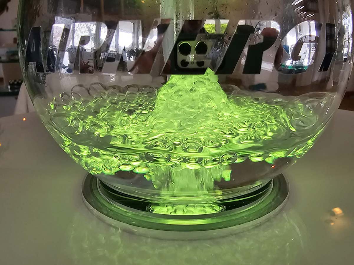 Farbflasche Ambientelicht Sprudel