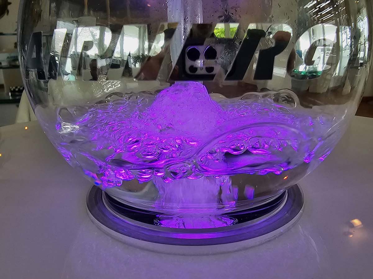 Farbflasche Ambientelicht Sprudel