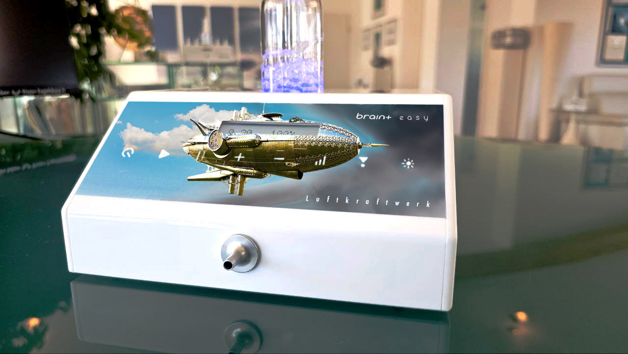 Luftkraftwerk  Brain+ gegen dicke Luft