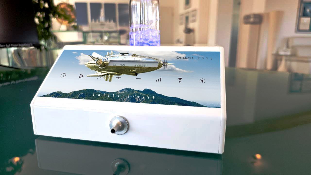 Saubere, Power-Air mit dem "Luftkraftwerk" Brain+