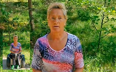 schwerkranke Privatanwenderin Heike Günther wurde gesund mit Spirovitalisierung bzw. Singulettsauerstoff-Energie-Methode, indoor Waldbaden, Atmen, Airnergy